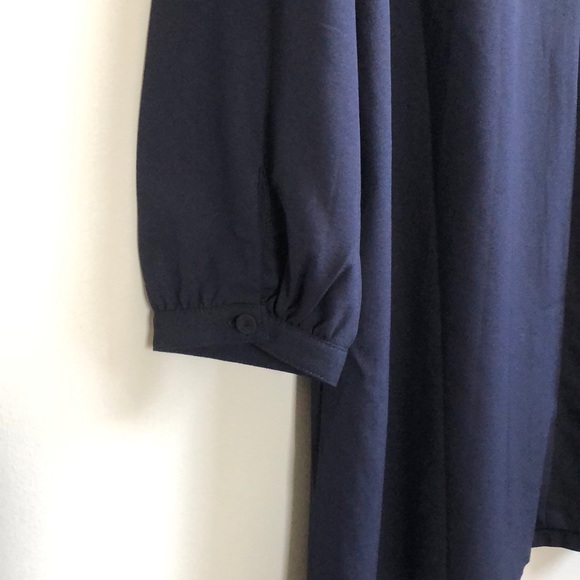 NWOT Love Riche Navy Long Sleeved Dress - Picture 7 of 9